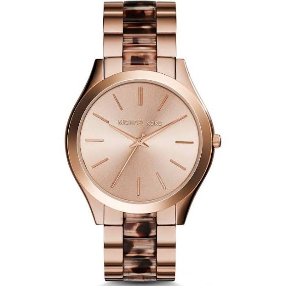 Michael Kors Watch Rose Gold/Blush Turquoise